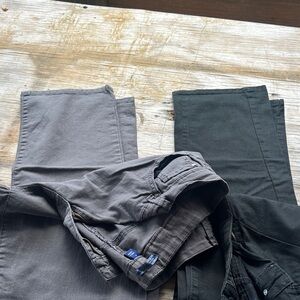 Women’s Black and Gray Pants size 16